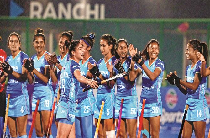 India`s women made it to the semi-finals after performing well in the Olympics qualifiers. (PTI)