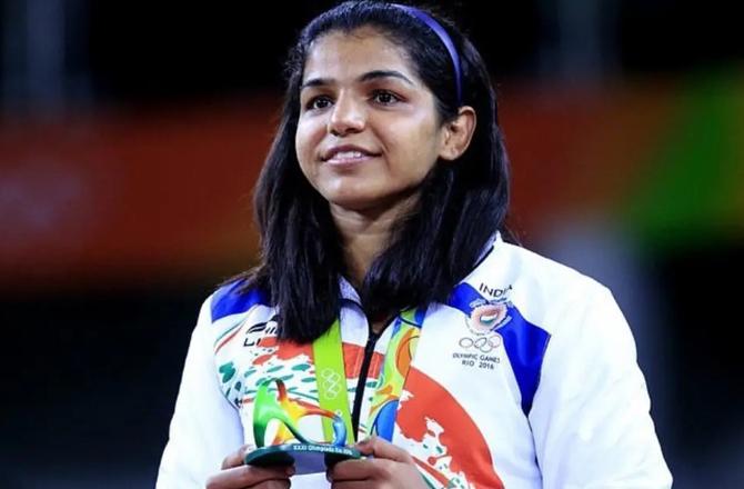 Olympic bronze medalist Sakshi Malik. Photo: INN
