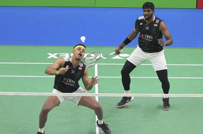 The duo of Chirag Shetty and Satwiksairaj can be seen in action at the India Open. Photo: PTI