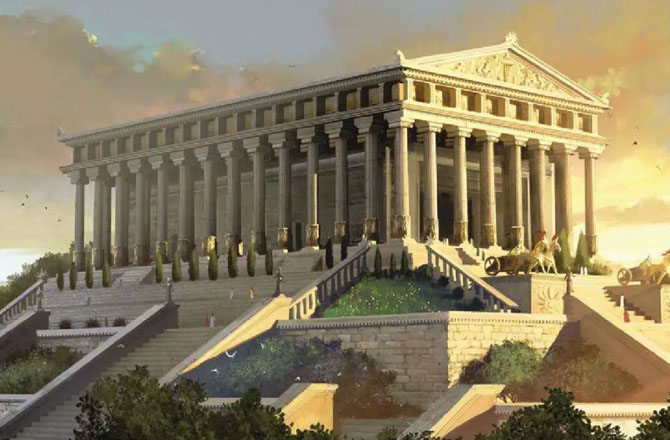 آرٹیمس کا مندر،ترکی،(Temple of Artemis): اسے ۵۵۰؍قبل مسیح میں بنایا گیا تھا جو۳۵۶؍ قبل مسیح میں آتشزدگی کی وجہ سے تباہ ہو گیا تھا۔بعد میں یہ تباہی اور تعمیر نو کے کئی مراحل سے گزرا۔ در اصل یہ مندر آرٹیمس( شکار کی یونانی دیوی) کو منانے کیلئے تعمیر کیا گیا تھا جو بعد میں ایک معبد بن گیا۔ اس کے چند باقیات برٹش میوزیم میں موجود ہیں۔