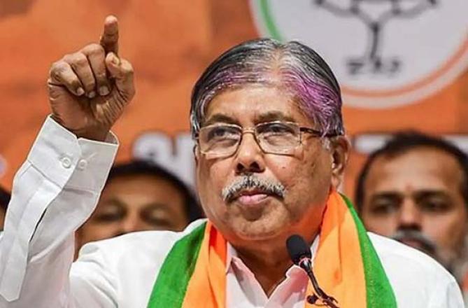 State Minister Chandrakant Patil. Photo: INN