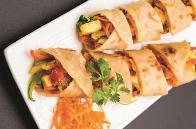 Crispy Paneer Roll. Photo: INN