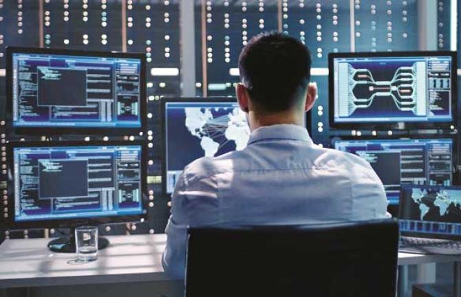 The ethical hacker prevents theft and misuse of company data. Photo: INN