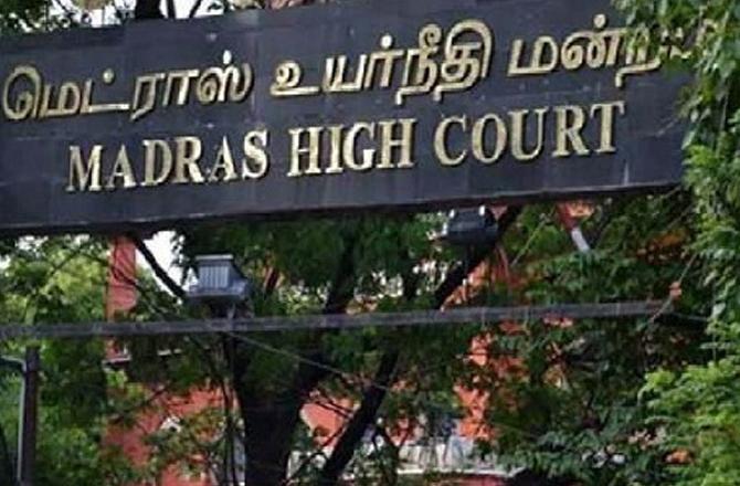 Madras High Court. Photo: INN
