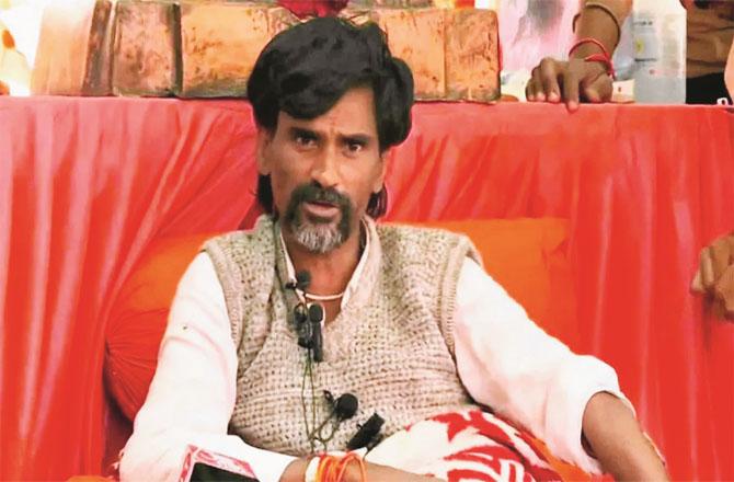 Maratha social activist Manoj Jarangae. Photo: INN