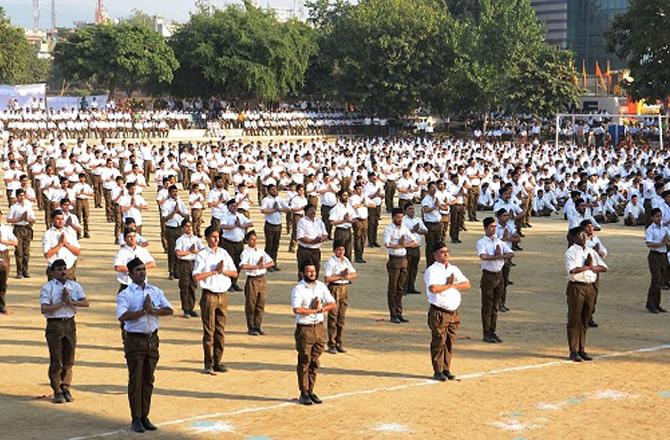 RSS affiliates can be seen in the field. Photo: INN.