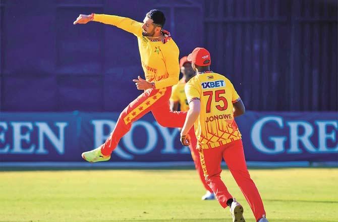 Zimbabwe captain Sikandar Raza showed better performance with the bat first and then with the ball and made his team the winner by 13 runs. Photo: INN