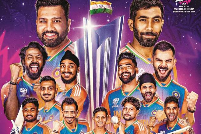 Team India. Photo: INN