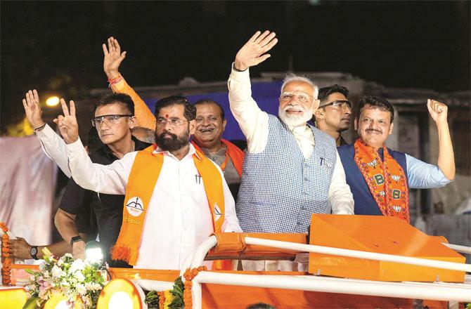 In Maharashtra, the NDA, especially the BJP, has suffered a lot in the Lok Sabha elections. (file photo)