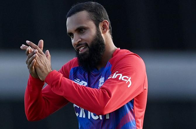 Expect a better game from England spinner Adil Rashid. Photo: INN.