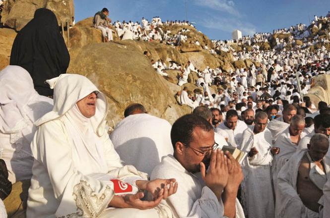 Arafat is a place where millions of people suffer from a special condition. Tears are flowing from the eyes, hiccups are tied and there are scenes of crying everywhere. Photo: INN