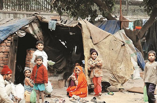 A poor family. Photo: INN.