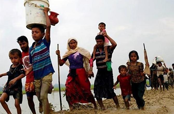 Rohingya refuge. Photo: INN.