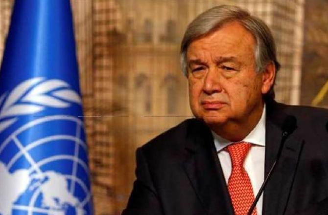 UN Secretary General Antonio Guterres. Photo: INN