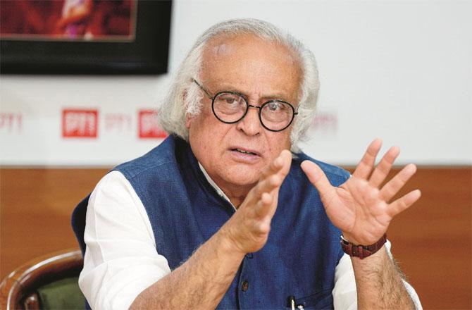 Congress leader Jairam Ramesh is constantly targeting the government these days.  Photo: PTI