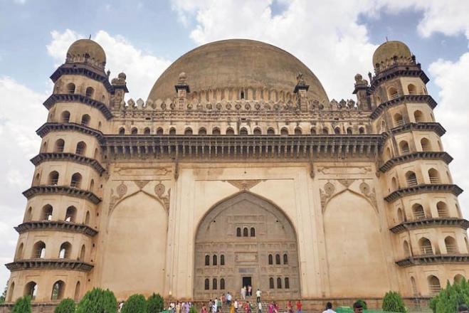 The famous Gol Gumbaz building. Photo: INN