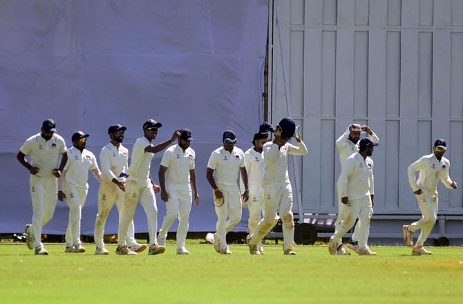 Mumbai Ranji Team.Photo: Atul Kamble