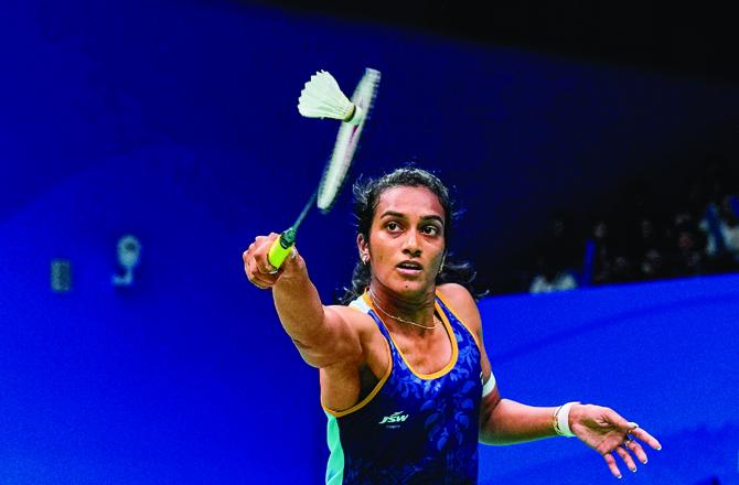 P V Sindhu. Photo:PTI