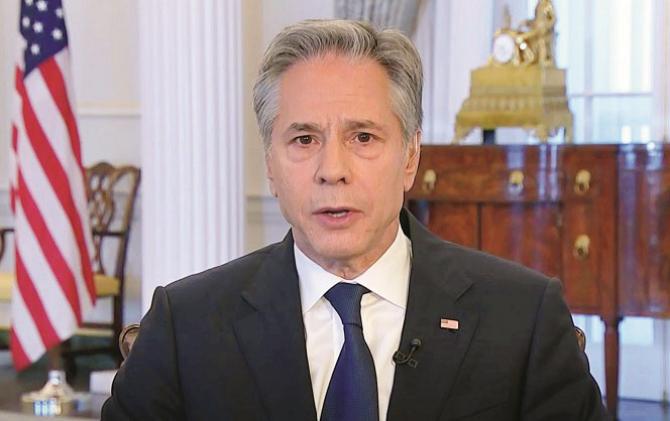 US Secretary of State Anthony Blanken. Photo: INN
