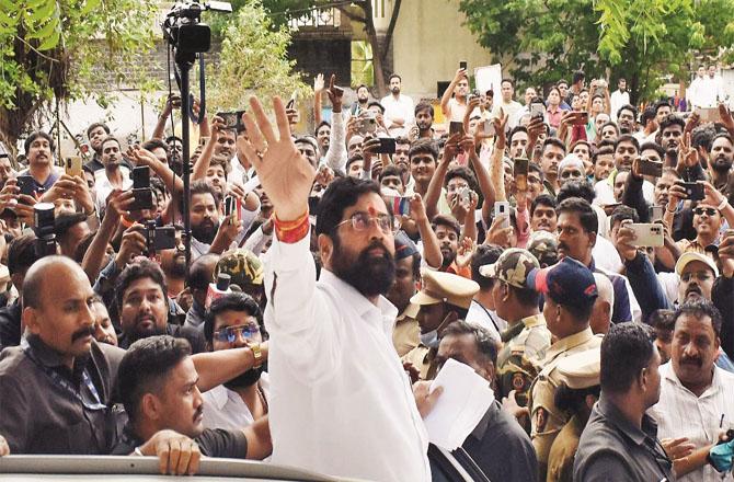 Are the allegations made by Eknath Shinde true?. Photo: INN