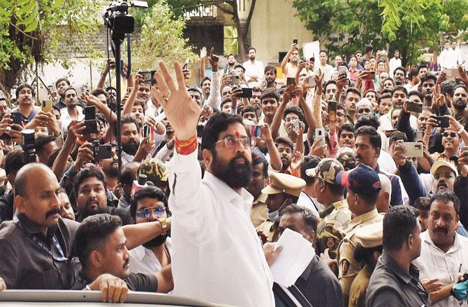 Are the allegations made by Eknath Shinde true?. Photo: INN