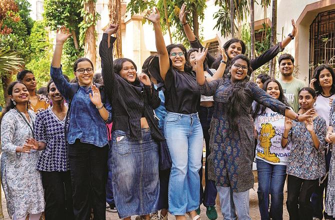 This year also the students have played. Photo: PTI