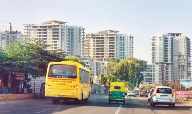 Periphery area of ​​Bangalore where housing has become expensive. Photo: INN