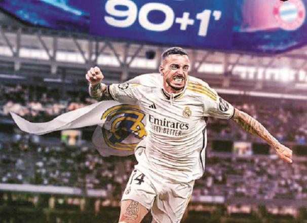 Joselo scored for Real Madrid in the 88th minute of the game and in stoppage time. Photo: INN