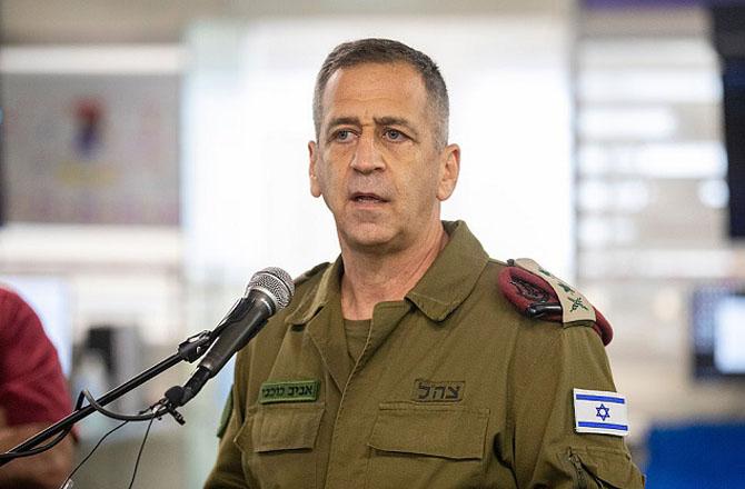 Former Israeli military chief Aviv Kochavi. Photo: x