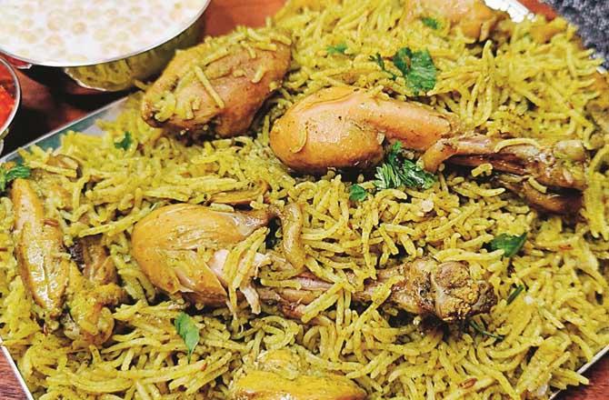 Murgh Hariyali Pulao. Photo: INN