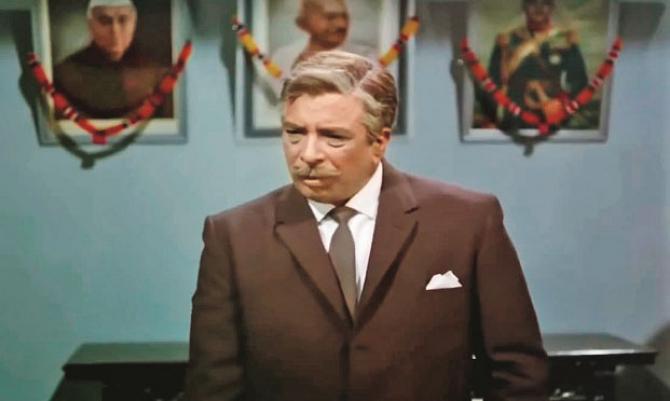 Nazir Hussain, the famous actor of old films. Photo: INN