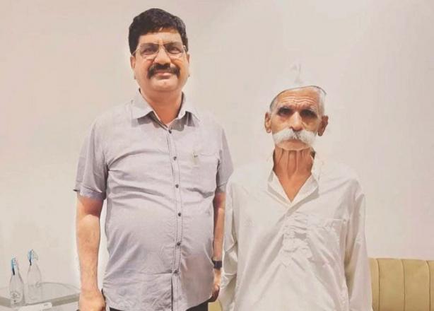 Nilesh Sambre (left) and Sambhaji Bhade. Photo: INN