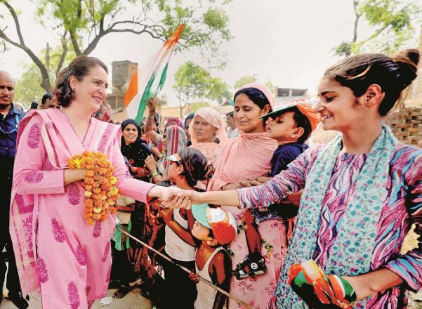 In Amethi, both the parties have put in full force. Photo: INN