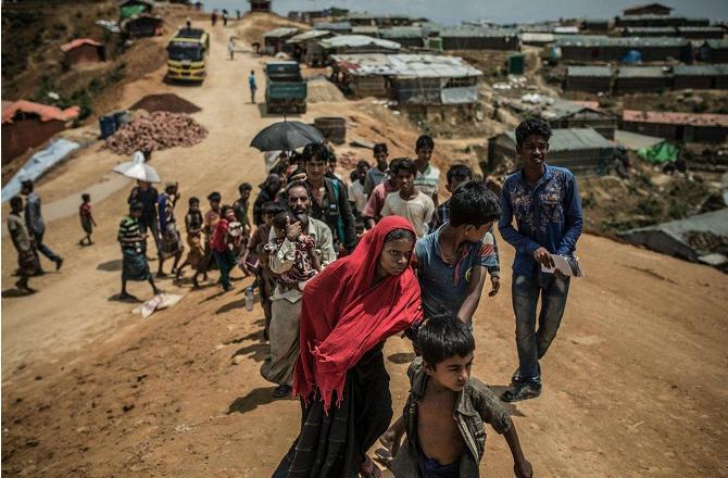 Rohingya refugees. Photo: INN.