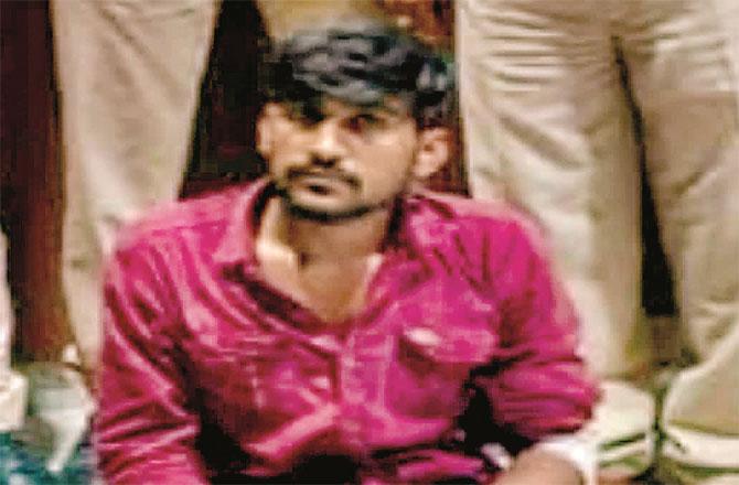Salman firing case accused Anuj Thapan. Photo: INN