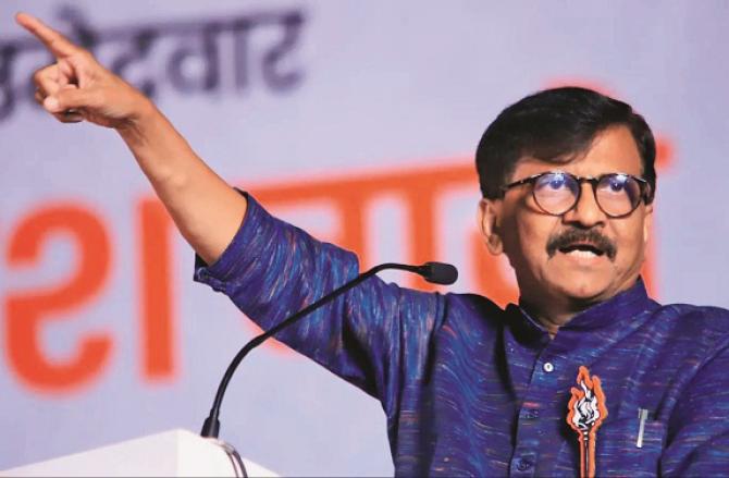 During the parliamentary election campaign, Sanjay Raut made continuous verbal attacks on Mahayoti. Photo: INN