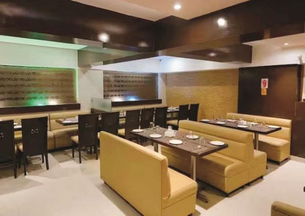 Sardarji restaurant has good seating arrangements. Photo: INN