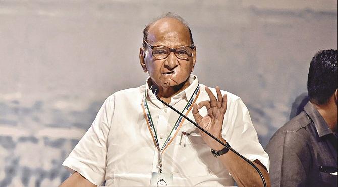 NCP chief Sharad Pawar. Photo: INN