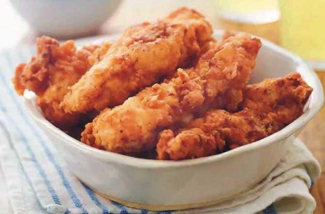 Spicy Chicken Strips. Photo: INN