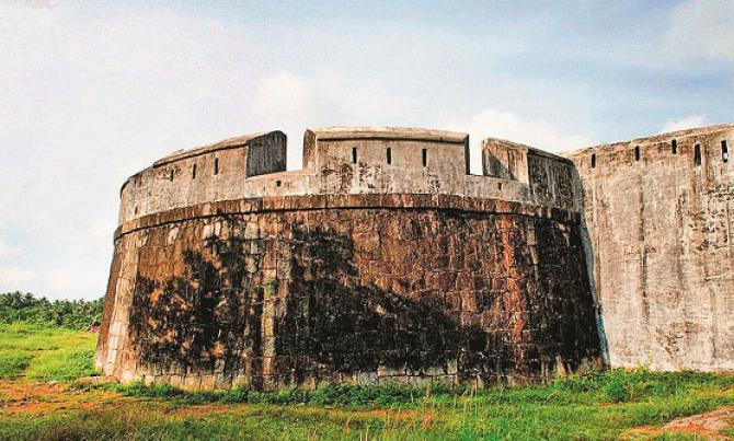 The watchtower built by Tipu Sultan can be seen at the Sultan Battery. Photo: INN