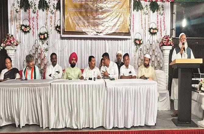 A view of the vote awareness sit-in held at Kurlahope Banquet Hall. Photo: INN