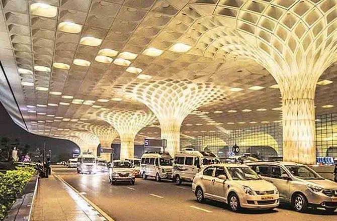 External view of Mumbai Airport. Photo: INN.