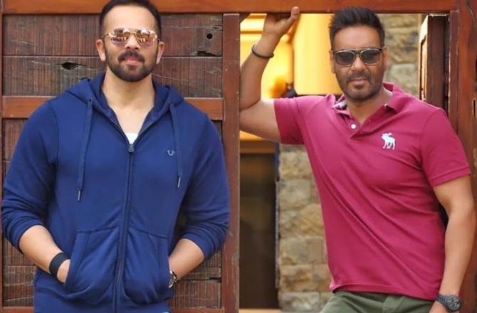 Ajay Devgan and Varhit Shetty. Image: X