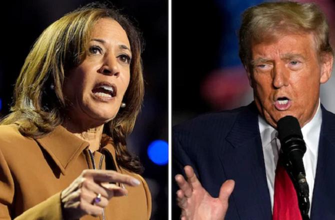 Kamala Harris and Donald Trump. Photo: INN.