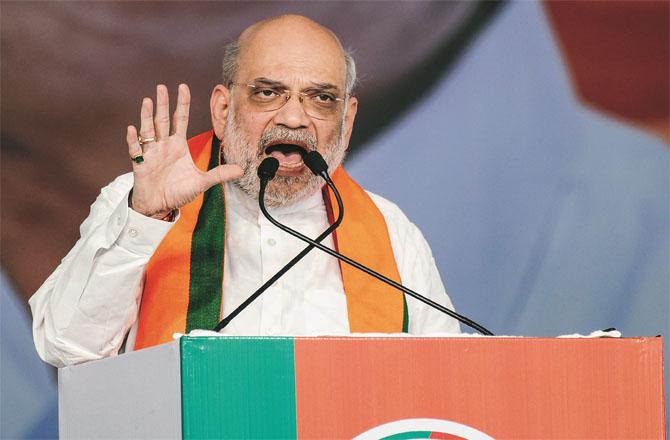 For the first time, BJP has highlighted the name of a local leader during the election campaign.  Photo: PTI