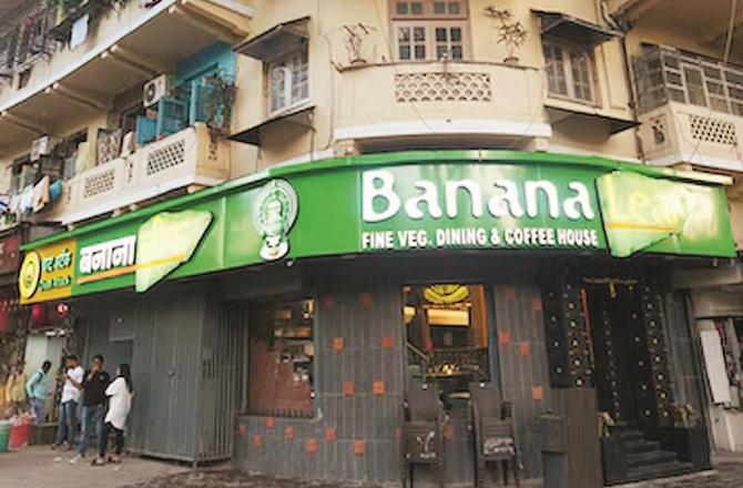 Banana Leaf Restaurant located in Matunga is quite spectacular from the outside too. Photo: MINN.