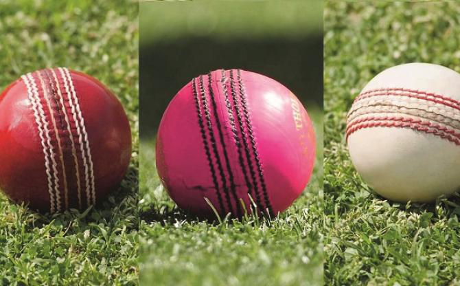 White ball is used in ODI and T20 matches. Photo: INN