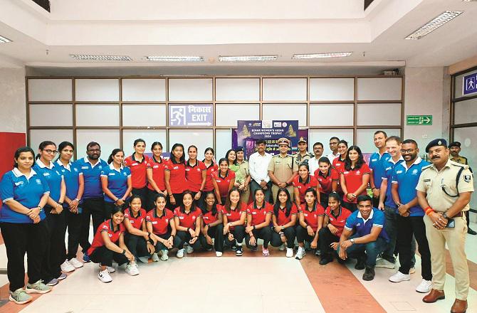 Indian women`s hockey team ready to compete in the Asian Champions Trophy. Photo: INN.