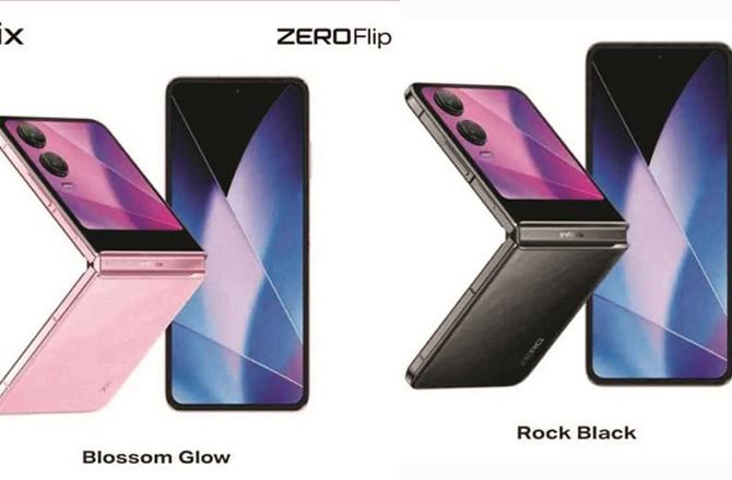 Infinix Zero Flip available in open and curved versions. Photo: INN.