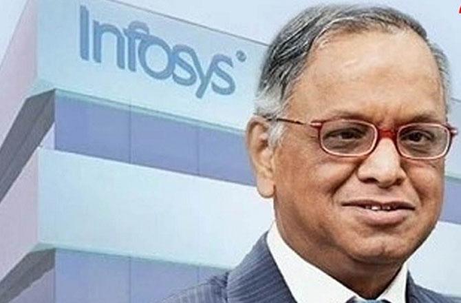 Infosys co-founder Narayan Murthy. Photo: INN